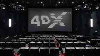 4DX Movie Theatre Experience  CES 2022 Vegas [upl. by Dilly]