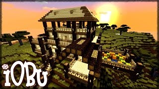 CLIFF SIDE BASE OR HOUSE  Minecraft Timelapse  Lets Build with Download [upl. by Icam582]