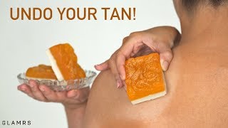 DIY Homemade Detan Soap For Glowing Skin  Glamrs Skin Care [upl. by Atsocal736]