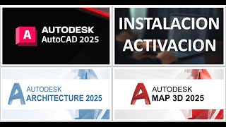 AutoCad 2025  Instalación y Activación [upl. by Aimil]