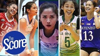 Best Filipina Liberos of the Decade  The Score [upl. by Ellerahc]