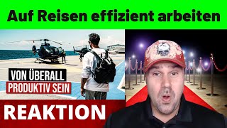 Michael Reagiert auf  Auf Reisen effizient arbeiten Monaco Vlog von Torben Platzer [upl. by Adli]