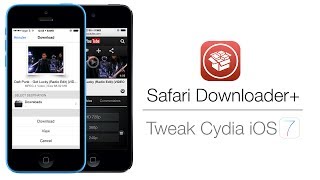 Safari Downloader  Télécharger des fichiers depuis Safari sous liOS 7 [upl. by Ahsilac]