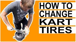 HOW TO QUICKLY CHANGE KART TIRES [upl. by Benedikt382]