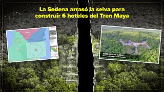 La Sedena arrasó la selva para construir 6 hoteles del Tren Maya [upl. by Ramyaj971]