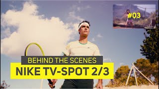 Schau mit uns hinter die Kulissen  Der Nike TVSpot 2  Vlogs  TennisPoint [upl. by Aneert578]