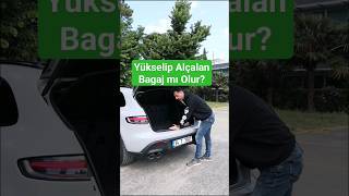 Yükselip Alçalan Bagaj mıRömork için ama bu amaçlada kullanılır shorts otomobil araba porsche [upl. by Ralyks]