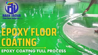 EPOXY FLOORING FOR INDUSTRIAL FLOOR [upl. by Eciram520]