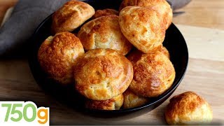 Recette facile des Gougères au fromage  750g [upl. by Idroj]