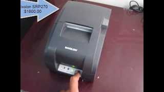 Refacciones para impresora de tickets Miniprinter Bixolon SRP270 [upl. by Ahsein]