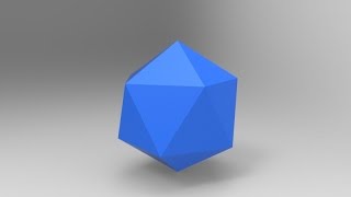 How to make a icosahedron in SolidWorks [upl. by Nortna]