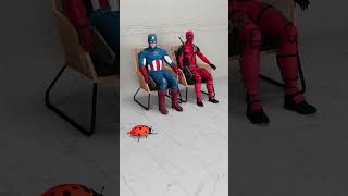 Deadpool vs Captain America  Target Challenge  Marvel Animation [upl. by Oidale74]