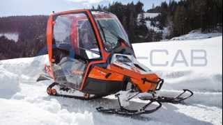 SKICAB The new cabin for snowmobile [upl. by Aihsat]