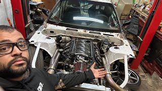 LS swap Nissan 240sx drift build  overview [upl. by Senecal]