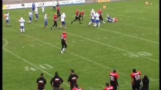 Ansbach vs Aschaffenburg Stallions Jugend 10052009 3 [upl. by Etnuad]