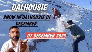 Snow in Dalhousie in December 2023  Places To visit in Dalhousie in December  Dalhousie Tourism [upl. by Dorcas249]