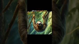 दुनिया का सबसे आलसी जानवर  the laziest animal in the world fact viral shorts [upl. by Htiekel]