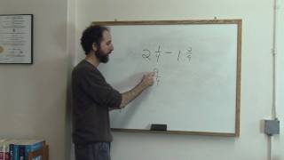 Math Lessons amp Study Tips  How to Subtract Compound Fractions [upl. by Eical919]