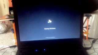 Windows 7 professional startup and shutdown on a Dell Vostro 1310 [upl. by Corri]