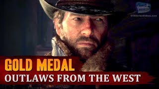 Red Dead Redemption 2  Intro amp Mission 1  Outlaws from the West Gold Medal [upl. by Ruperta]