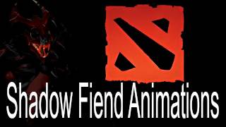 Dota 2 New Shadow Fiend Spell Animations [upl. by Nnire89]