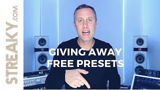 GIVING AWAY FREE PLUGIN PRESETS  Streakycom [upl. by Esorbma]