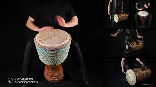 NDONASSO KASSA  Djembe Exercise 5 [upl. by Gnuy]