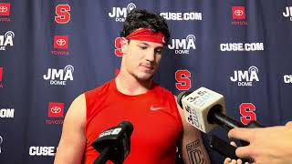 Dan Villari Interview  Spring Practice 5 [upl. by Ruthe789]