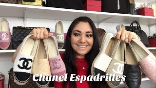 Chanel Espadrilles  Minks4All [upl. by Natam]