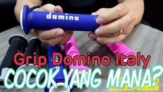 TIPS MEMILIH HANDGRIP DOMINO A250 A450 A010 RACING ORIGINAL ITALY GAAAASSS BRAYYYYY [upl. by Egidio]