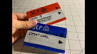 How to make a SCP Key Card [upl. by Bremer]