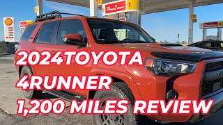 2024 TOYOTA 4 RUNNER TRD Pro 1200 MILES Review Hmoob [upl. by Garland]