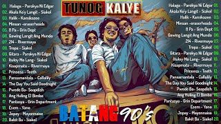 Tunog Kalye Songs 90s  ThrowBack 90s  Batang 90s  Eraserheads Rivermaya Siakol [upl. by Paymar]