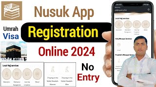 Nusuk App Registration  Nusuk app for riaz ul jannah  Nusuk app for umrah [upl. by Medina]