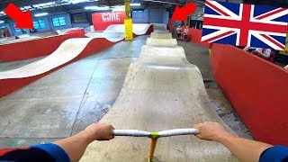 FIRST LOOK AT RAMPWORX BRAND NEW INDOOR PUMP TRACK [upl. by Ilsel]