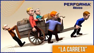 La Carreta  PERFORMIA MÉXICO [upl. by Leesa479]