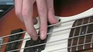 Bass Fingerstyle Picking Hand Basic Setup [upl. by Lehcir568]