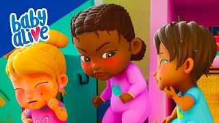 Baby Alive Official 👶🏾Babies get Chicken Pox 👶🏼BRAND NEW SHOW 17 👶🏿✨Kids Videos and Baby Cartoons 💕 [upl. by Nnaillij42]