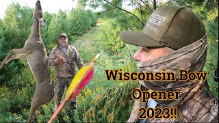 Wisconsin Archery Opener 2023 Time To Test The Walk In Cooler [upl. by Damha]