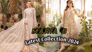 Maria b luxury and M print latest 2024 collection viral fashion [upl. by Leraj334]