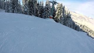 3a Lacknerabfahrt  Ski St Johann in Tirol [upl. by Enwad]