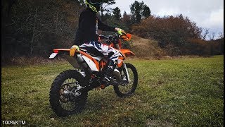 NOUVELLE MOTO  KTM 125 EXC 2016 [upl. by Orrocos122]