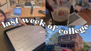 last week of classes mini vlog for the mems [upl. by Eicyal]