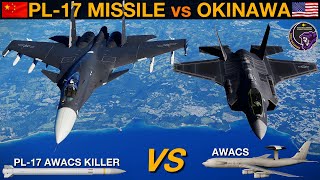 How Dangerous Is Chinas New PL17 Super Long Range AntiAWACS Missile WarGames 190  DCS [upl. by Walli]