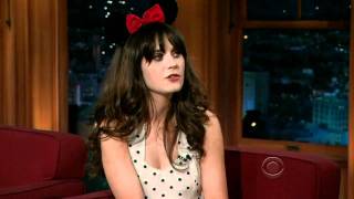 Zooey Deschanel discusses quotCupcake Warsquot with Craig Ferguson [upl. by Darsey]