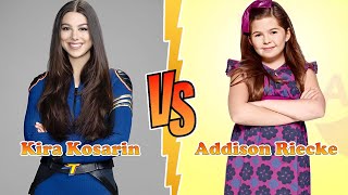 KIRA KOSARIN Phoebe VS ADDISON RIECKE Nora Thunderman Transformation ★ From Baby To 2024 [upl. by Enyad]