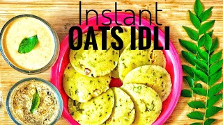 ఇన్స్టంట్ ఓట్స్ ఇడ్లీinstant oats idli recipe in telugu Healthy Oats recipe Idli recipes [upl. by Dorotea]