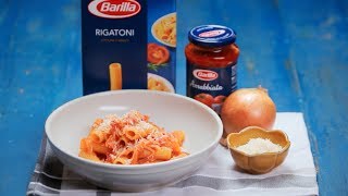 BARILLA SG  Rigatoni Amatriciana [upl. by Paine]