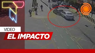 VIDEO EXCLUSIVO así empezó el brutal choque en la Chacabuco [upl. by Meek556]