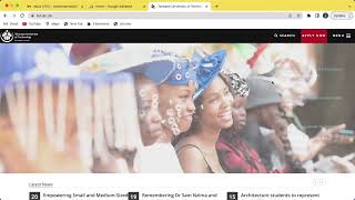 TUT How to check admission status 2024 amp 2025 Tshwane University Of Technology [upl. by Dianuj736]